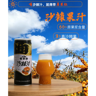 山西右玉沙棘汁960ml大桶有颗粒0脂肪果汁沙棘饮料