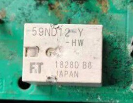 全新现货 59ND12-Y-HW 进口FT富士通FTR 汽车继电器 59ND12-Y 6脚