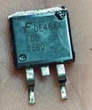 FDB8860 方向机电脑板场效应功率三极管