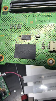 NW415 BGA100 汽车易损存储芯片直拍现货