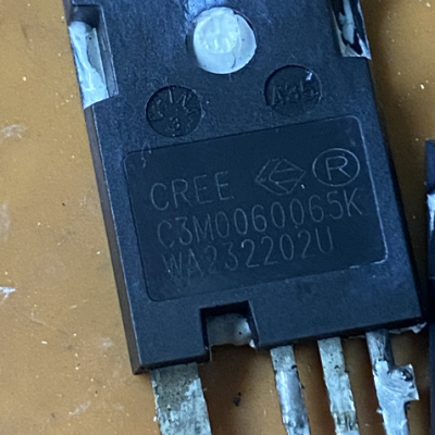 C3M0060065K 东风风神新能源充电机碳化硅 4脚管 拆车测试好