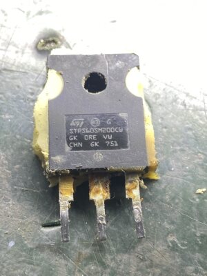 STPS60SM200CW汽车电脑板场效应三极管拆机测量好