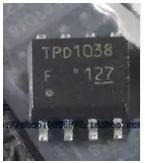 TPD1038 TPD1038F 电磁电机驱动 贴片8脚 汽车电脑板IC 芯片 直拍