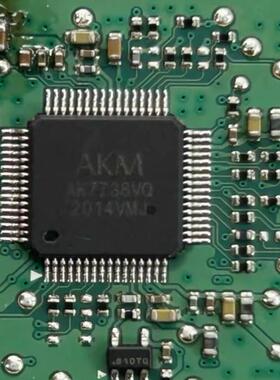 全新原装 AK7738VQ AK7738 QFP64 音频解码 IC芯片