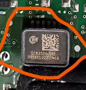 SCA2120-D12 汽车ABS电脑板易损传感器芯片 全新