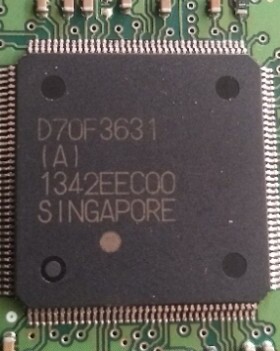 D70F3631(A) 全新原装汽车CPU芯片 空白无程序