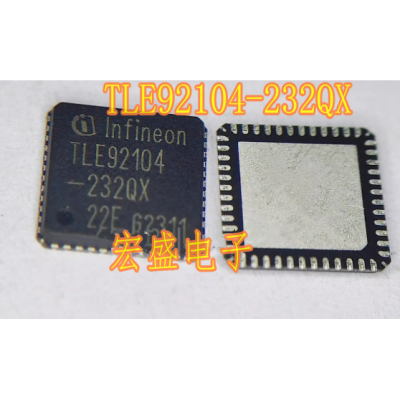 TLE92104-232QX 新能源汽车电脑板MOS管栅极驱动IC芯片QFN