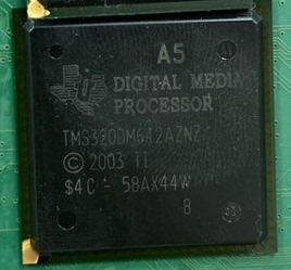 TMS320DM642AZNZ 封装 BGA548 数字信号处理器 IC芯片大A5