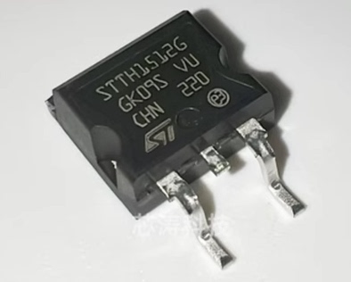 原装进口拆机原字 STTH1512G STTH1512 TO263 快恢复整流二极管