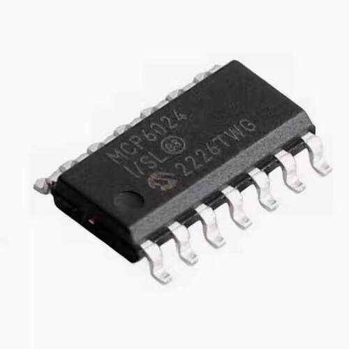 MCP6024 MCP6024-I/SL 新能源充电机运算放大器芯片SOP14脚