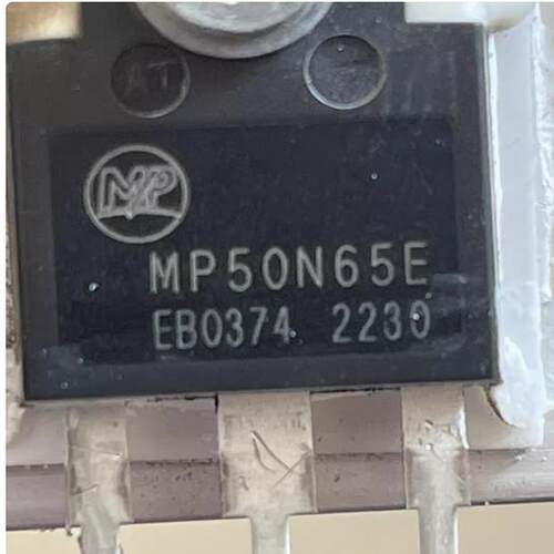MP50N65E 新能源充电机IGBT功率管拆机测量好