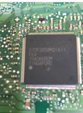 D70F3558M2(A1）QFP176别克雪佛兰系列的车身电脑易损CPU全新空白