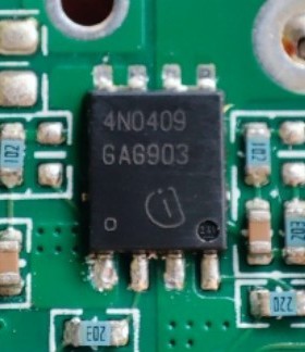 4N0409 汽车电脑板北汽EU5水泵场效应电源IC芯片QFN 贴片IC芯片