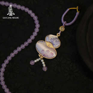 母亲节国风葫芦手工钥匙扣挂件包包汽车挂小轻奢女生高级感礼物