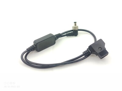 DTAP转DC2.5带锁弯头稳定输出12V Sam HD702监视器阿童木电源线