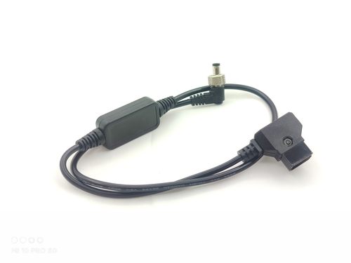 DTAP转DC2.5带锁弯头稳定输出12V Sam HD702监视器阿童木电源线