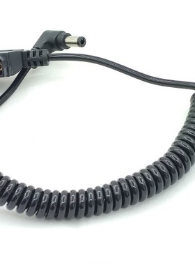 视宴D-TAP摄像机电源供电线监视器记录仪V口电池电源线B口转DC2.5