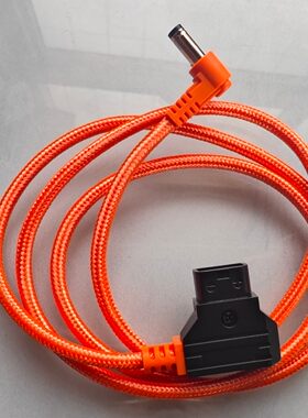 D-TAP BMCC 4K摄像机监视器电源供电线B口转DC5.5*2.5弹簧线 DC线