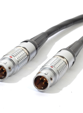 RED充电器给RED ONE供电连接线，LEMO 2B 6针公对 6针