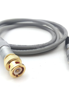 ARR mini录音机和摄像机时间码同步线，0B5针转BNC, mini时码线