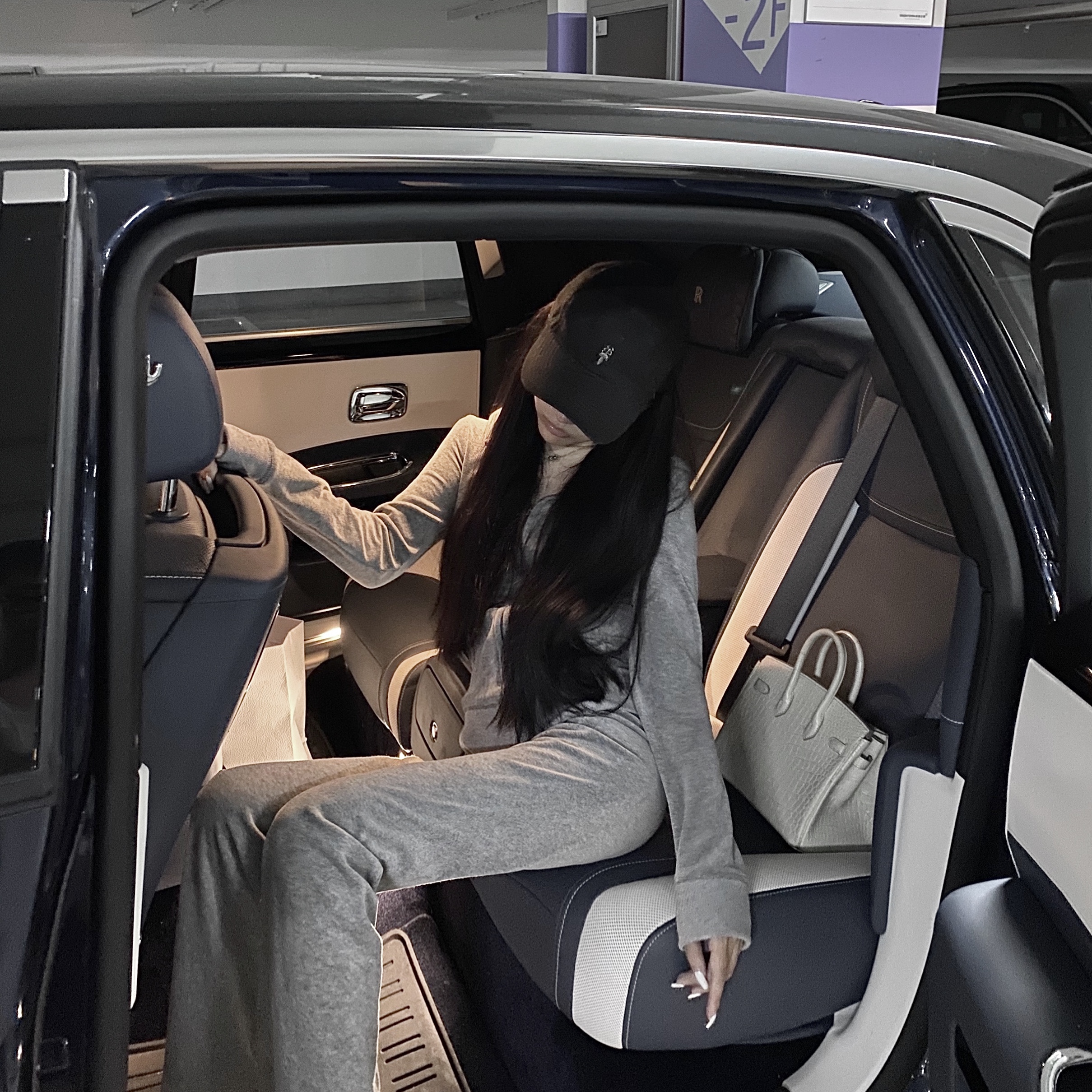 Wuuus灰色休闲时尚长袖套装2020新款女秋冬百搭运动服两件套洋气