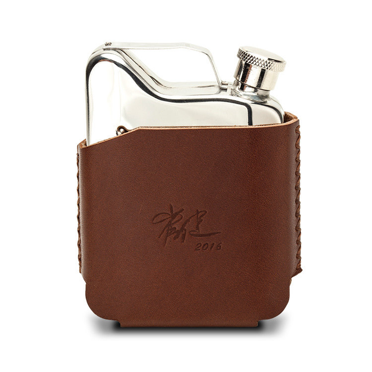 正品定制款崔健蓝色骨头滚动三十年演唱会纪念款酒壶包邮赠送 t恤