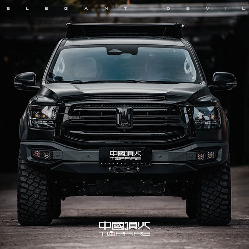 TOPFIRE顶火-坦克500至暗前杠 改装越野替换保护杠 前杠前护杠