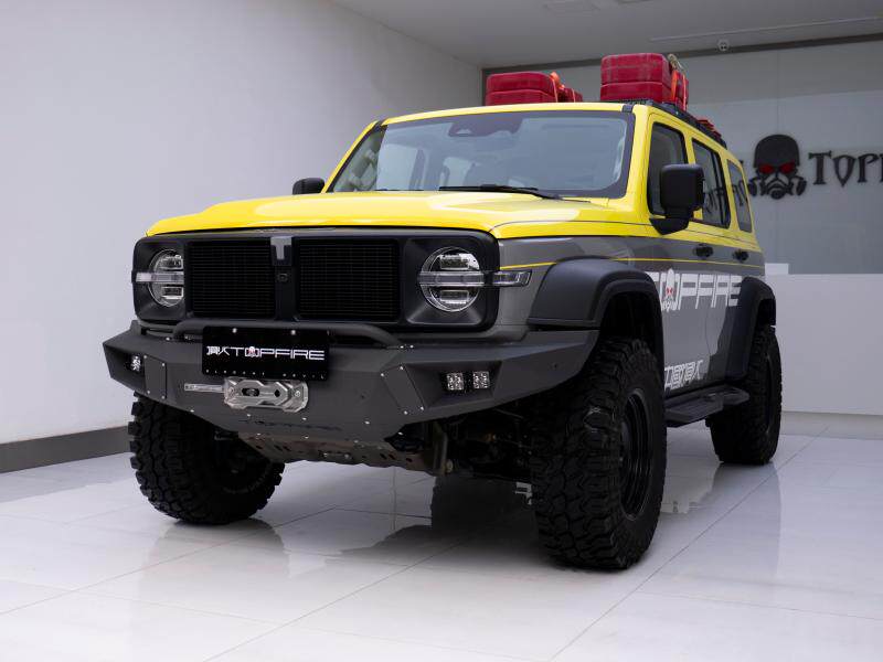 顶火topfire 坦克300刀锋前杠 改装越野替换保护杠 前杠前护杠