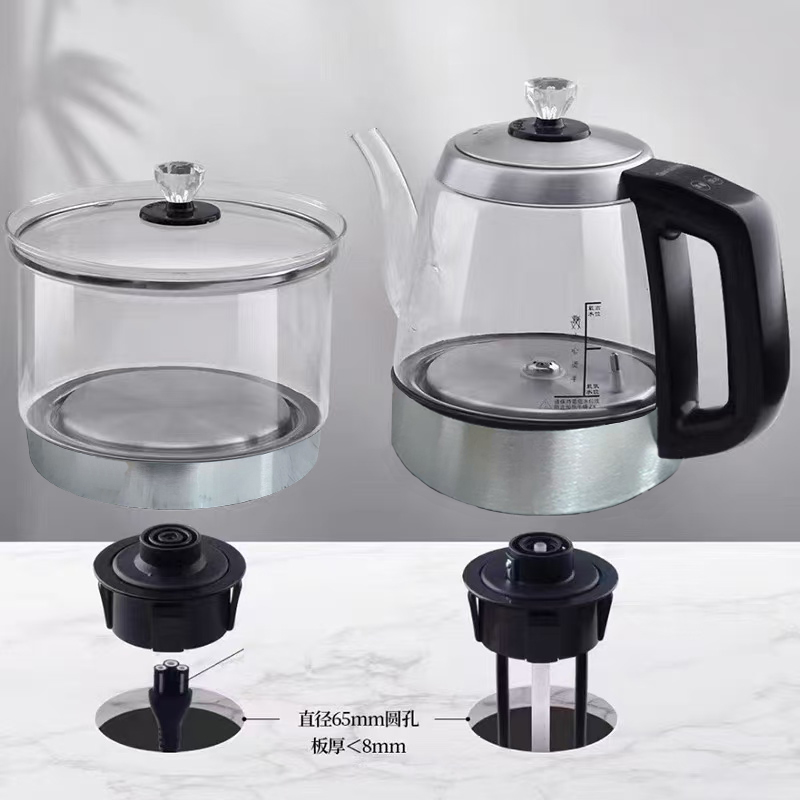 瓷有情岩板嵌入式烧水壶