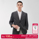 tq区绫致杰克琼斯春夏商务休闲百搭修身 西服外套 帅气七分袖