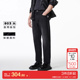 k区绫致杰克琼斯酷裤 长裤 子直筒内里薄绒保暖舒适男裤 牛仔裤