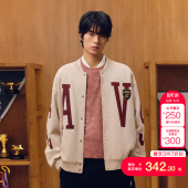 tq区绫致杰克琼斯NBA联名骑士队夹克秋贴布休闲棒球领外套