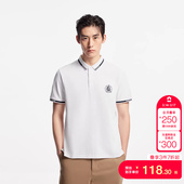 男 衬衫 tq区绫致杰克琼斯春夏简约直筒版 型三粒扣子图案短袖