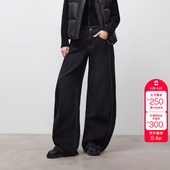 牛仔裤 绫致ONLY2025冬季 宽松阔腿长裤 吸睛香蕉裤 女 新款