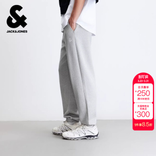 长裤 卫裤 子抽绳休闲百搭日常纯棉舒适合体收 春季 绫致杰克琼斯男装