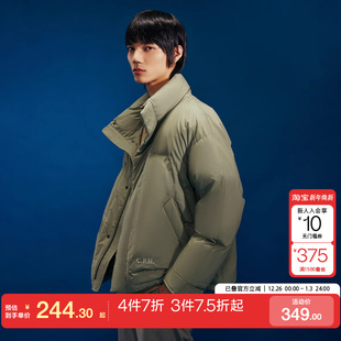 tq区绫致杰克琼斯男冬季 保暖加厚情侣棉服立领棉衣外套男