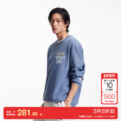 k区绫致杰克琼斯男生NBA联名秋冬圆领卫衣2025年运动上衣