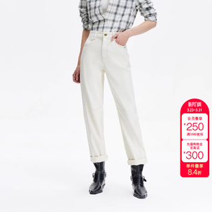 牛仔裤 绫致ONLY夏季 九分裤 松弛慵懒感中腰男友裤 女 新款