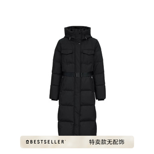 [特卖无配饰]绫致Vero Moda羽绒服女白鸭绒连帽羽绒服无毛领
