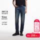 猫须水洗纯色简约风质感修身 jq区绫致杰克琼斯男秋冬牛仔裤 时尚