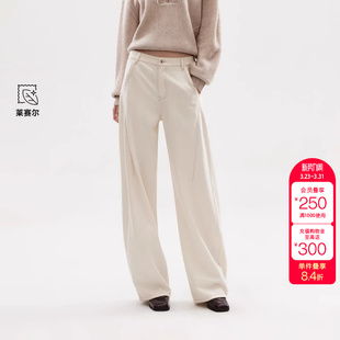 新款 牛仔裤 休闲风宽松香蕉裤 阔腿裤 女 长裤 绫致ONLY冬季