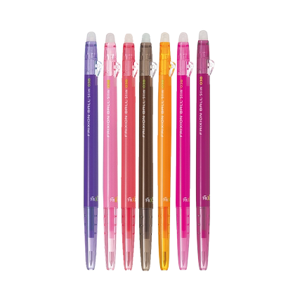 日本百乐可擦中性笔按动0.38