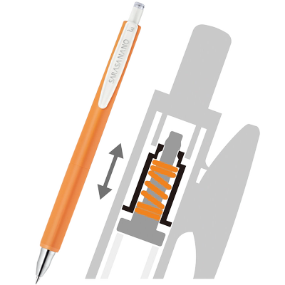 斑马JJH72减震按动中性笔