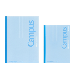 日本kokuyo国誉campus无线胶装笔记本进口原纸学生用练习本子新型上翻本办公用记事本日记本经典款A4/A5/B5