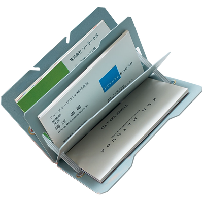 锦宫弹力橡皮筋卡片文件收纳夹