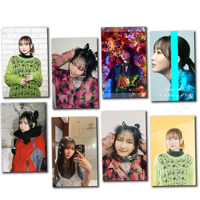 Ikura几田莉拉YOASOBI小卡贴海报贴纸吧唧照片挂饰徽章挂画