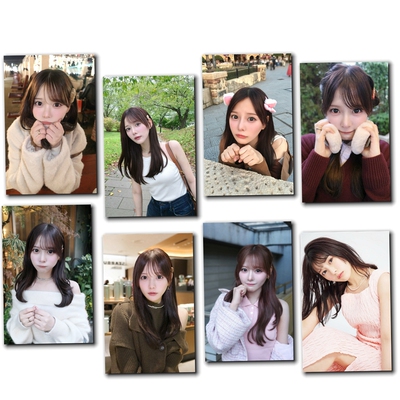 齐藤渚 6套图可选）小卡贴海报贴纸吧唧照片徽章挂画日台历挂饰