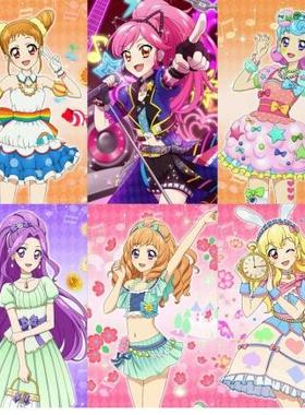 偶像活动】小卡贴纸马口铁吧唧徽章挂饰串卡镭射哑光亮面