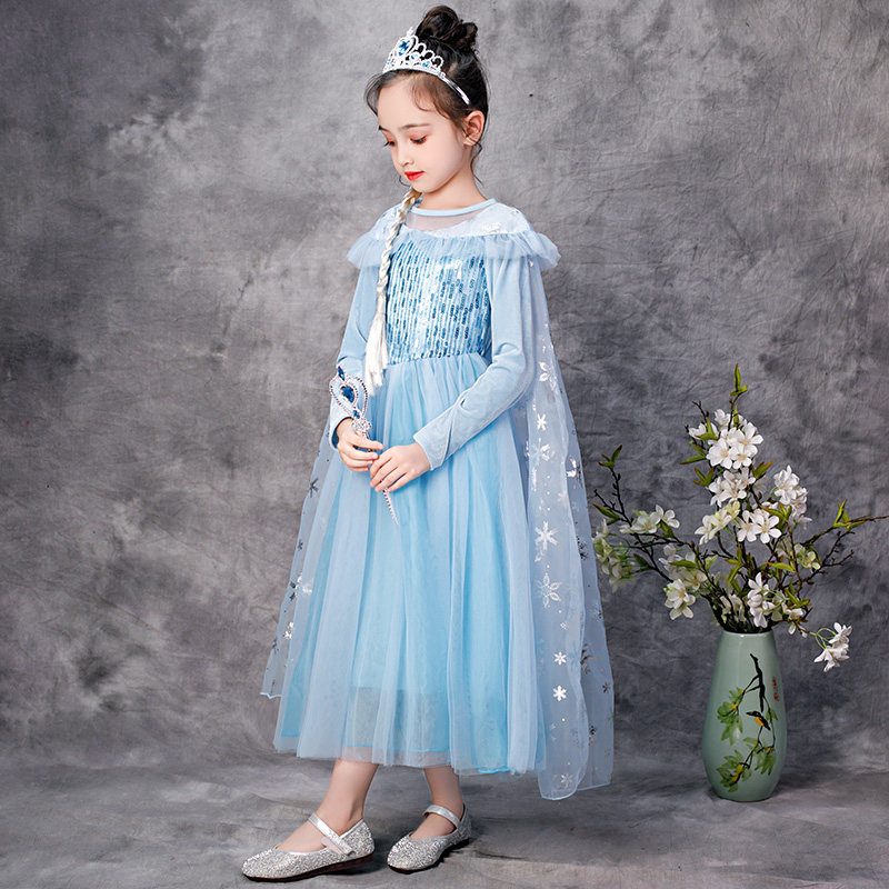 D.Bkyer冰雪奇缘女童爱莎公主裙春装超仙儿童生日礼服艾莎裙子,童装/婴儿装/亲子装,连衣裙,淘宝优惠券,粉丝福利购,淘宝优惠卷