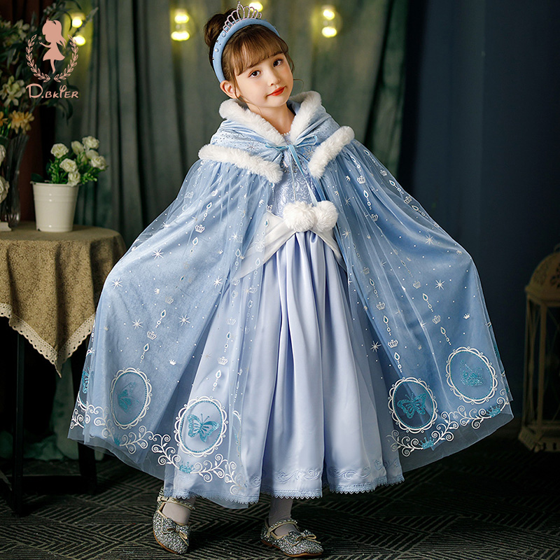 丹比奇尔斗蓬爱莎公主披风